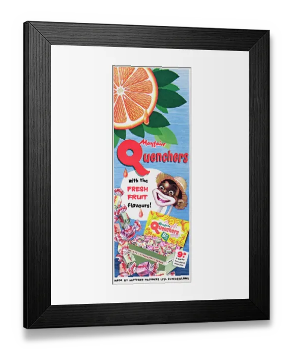 Framed Print : Mayfair Quenchers Framed Print : Mayfair Quenchers