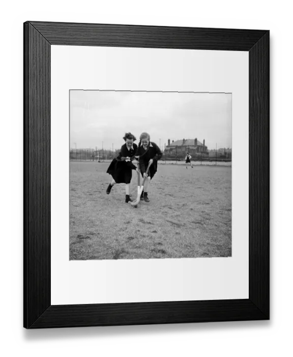 Framed Print : School Hockey Framed Print : School Hockey