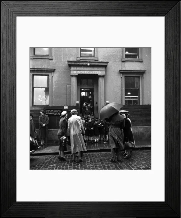 Framed Print : Glasgow Kindergarten Framed Print : Glasgow Kindergarten