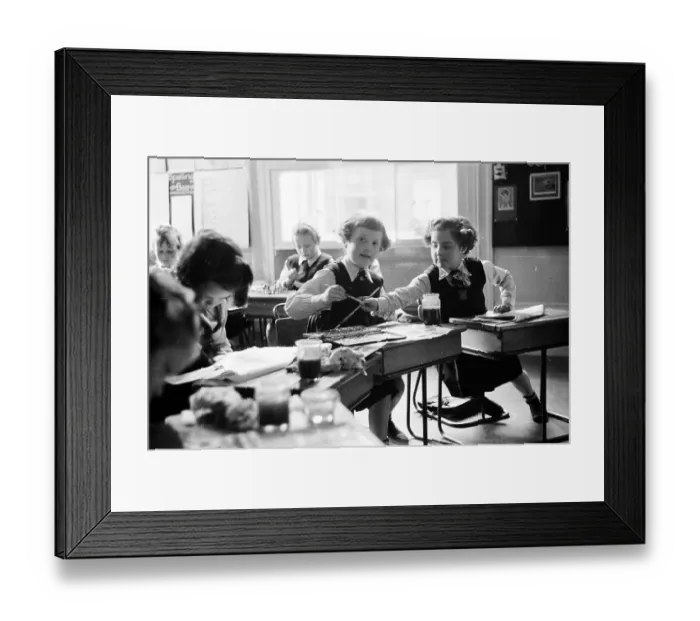 Framed Print : Painting Lesson Framed Print : Painting Lesson
