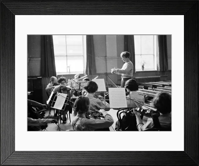 Framed Print : School Orchestra Framed Print : School Orchestra