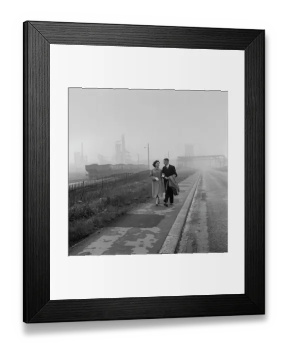 Framed Print : Industrial Plant, 1955 Framed Print : Industrial Plant, 1955