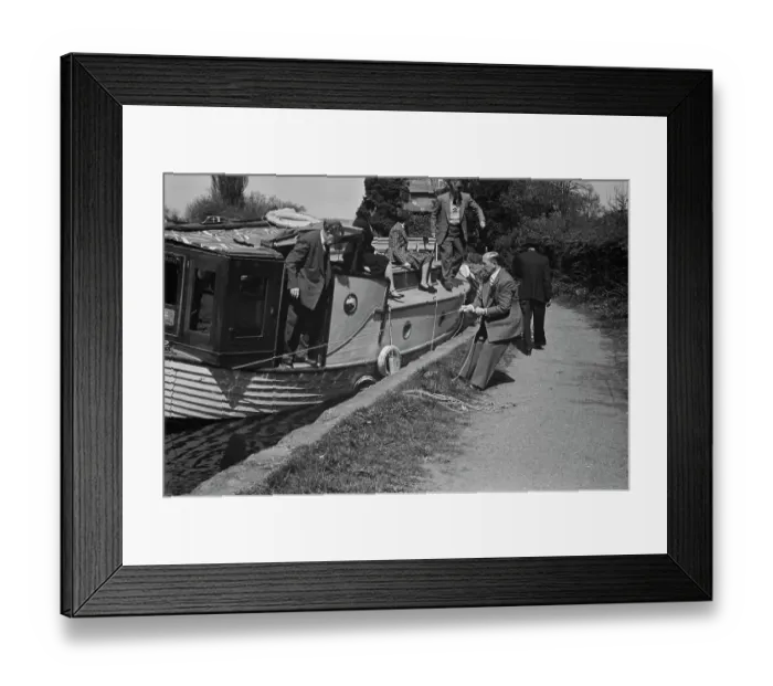 Framed Print : Grand Union Canal