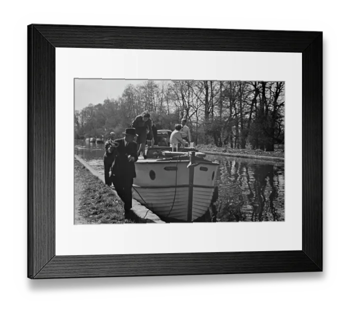 Framed Print : Grand Union Canal