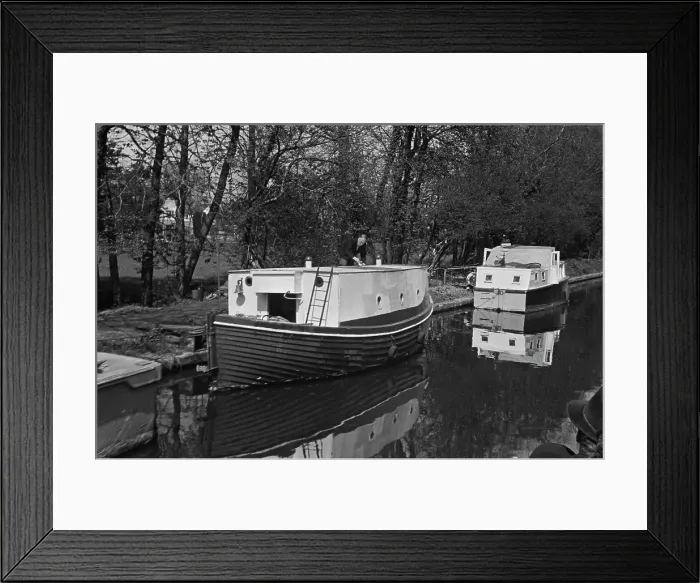 Framed Print : Grand Union Canal