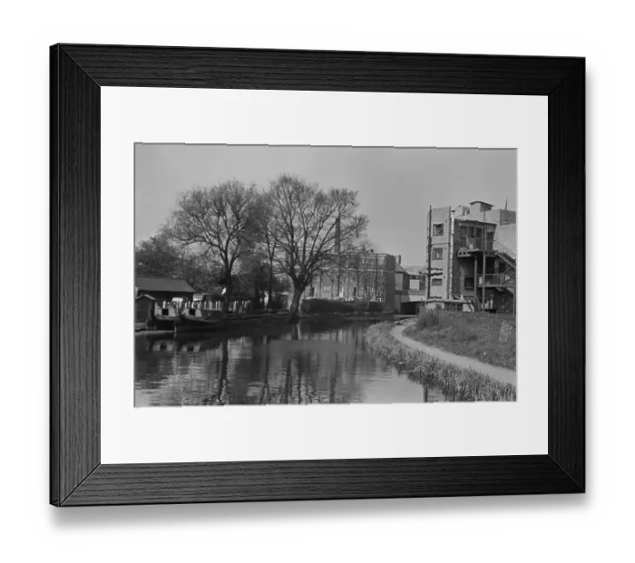 Framed Print : Grand Union Canal