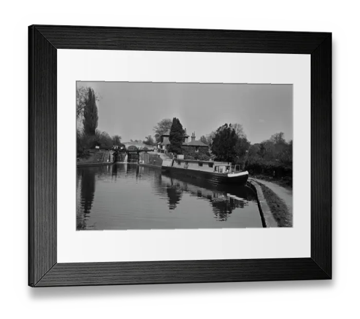 Framed Print : Grand Union Canal