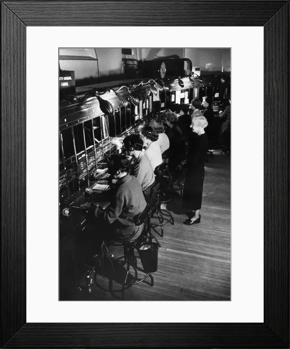 Framed Print : Switchboard Framed Print : Switchboard