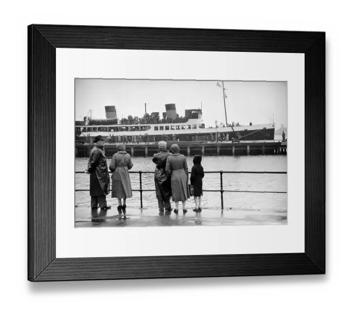 Framed Print : Ferry Crossing Framed Print : Ferry Crossing