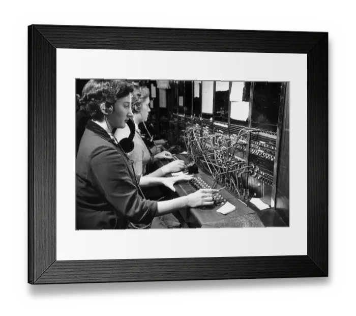Framed Print : Switchboard Framed Print : Switchboard