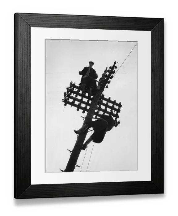 Framed Print : Telegraph Pole Framed Print : Telegraph Pole