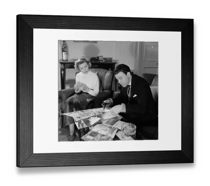 Framed Print : The Young Couple Framed Print : The Young Couple