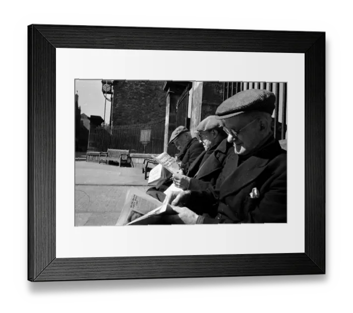 Framed Print : An Outdoor Read Framed Print : An Outdoor Read
