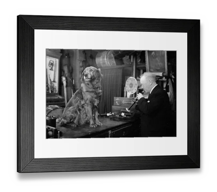Framed Print : His Master's Pipe Framed Print : His Master's Pipe