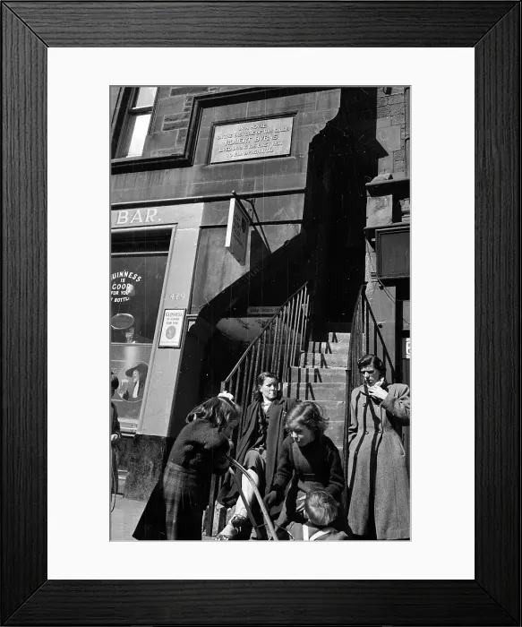 Framed Print : Burns House Framed Print : Burns House