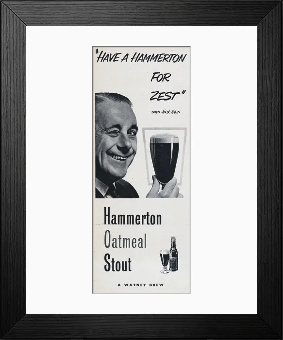 Framed Print : Hammerton Oatmeal Stout Framed Print : Hammerton Oatmeal Stout