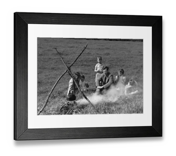 Framed Print : Ipswich Picnic Framed Print : Ipswich Picnic