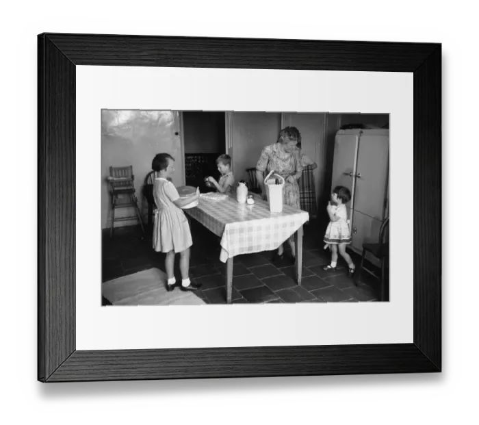 Framed Print : Picnic Preparations Framed Print : Picnic Preparations
