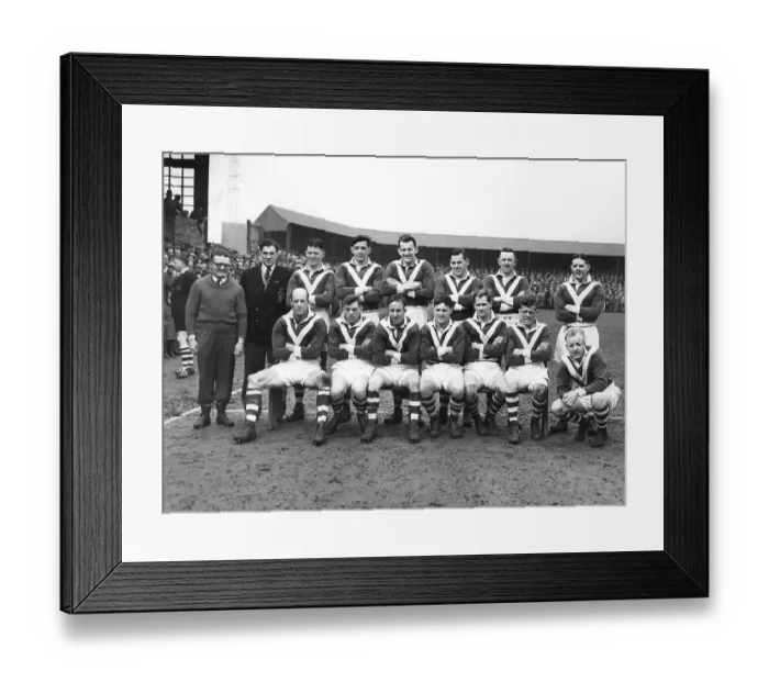 Framed Print : Barrow Rugby Team Framed Print : Barrow Rugby Team