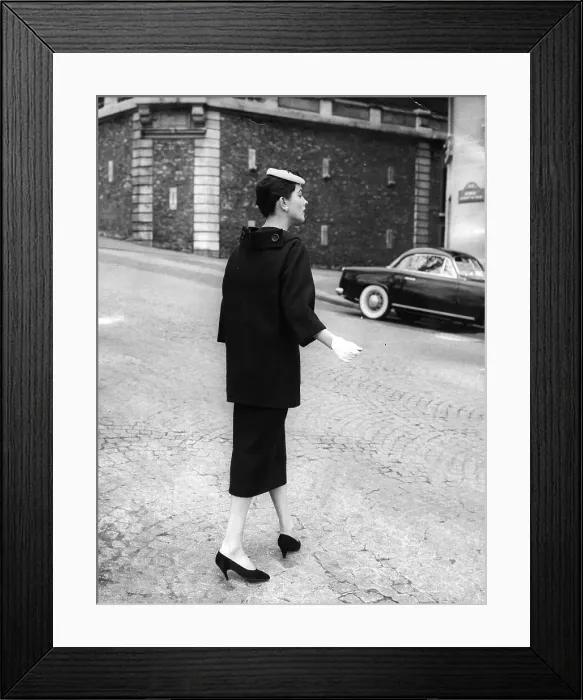Framed Print : Dior's A Line