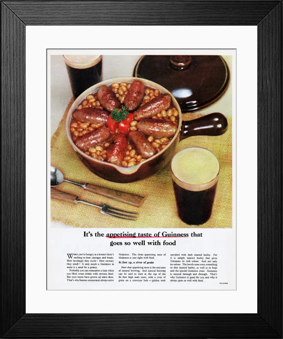 Framed Print : Guinness Stout Framed Print : Guinness Stout