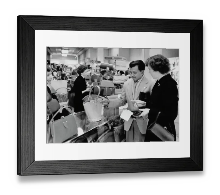 Framed Print : Shopping In Liverpool Framed Print : Shopping In Liverpool