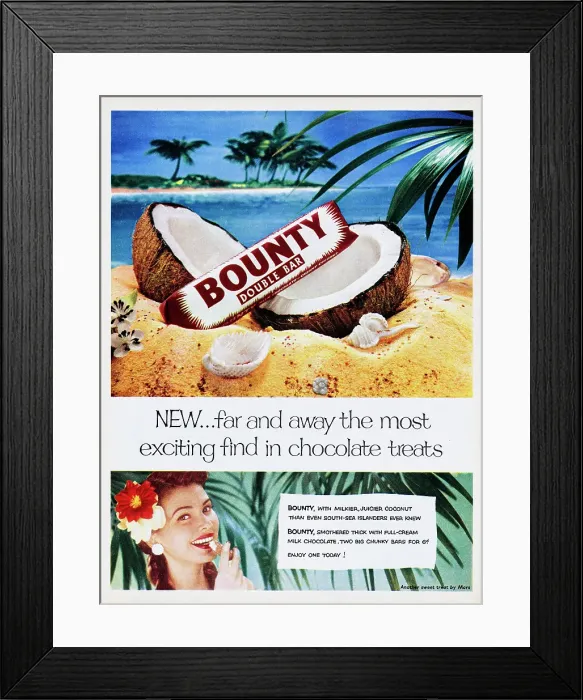 Framed Print : Bounty Double Bar Framed Print : Bounty Double Bar
