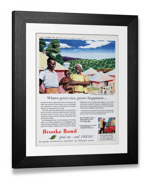 Framed Print : Brooke Bond Tea Framed Print : Brooke Bond Tea
