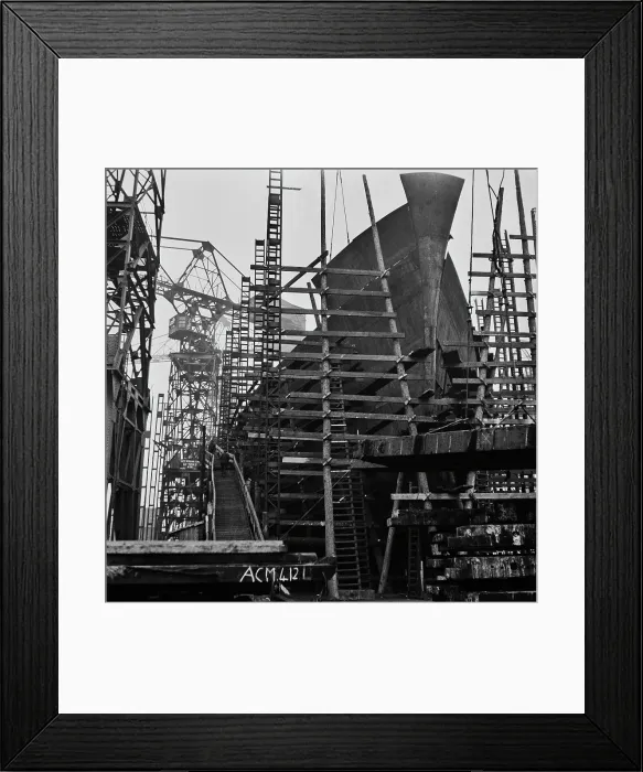 Framed Print : Shipbuilding Framed Print : Shipbuilding