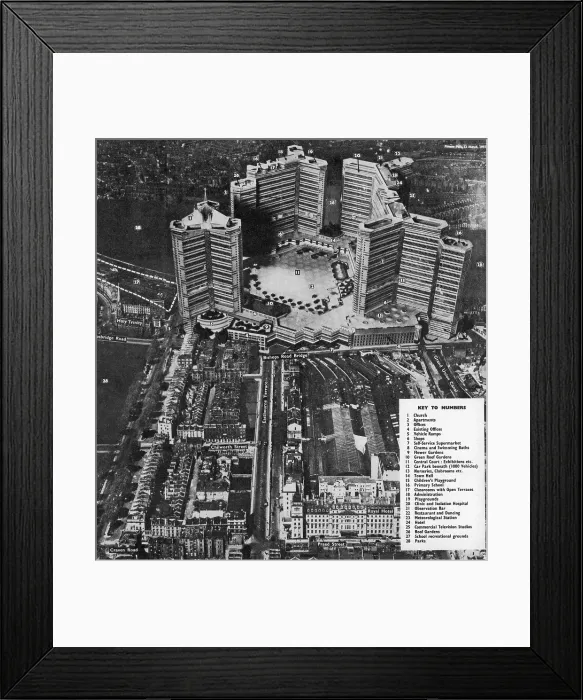 Framed Print : Proposed Scheme For Paddington