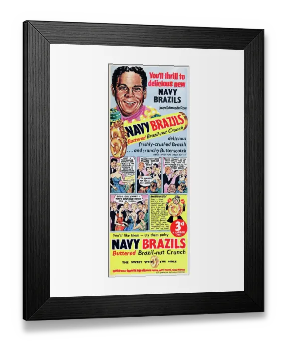 Framed Print : Navy Brazils Framed Print : Navy Brazils