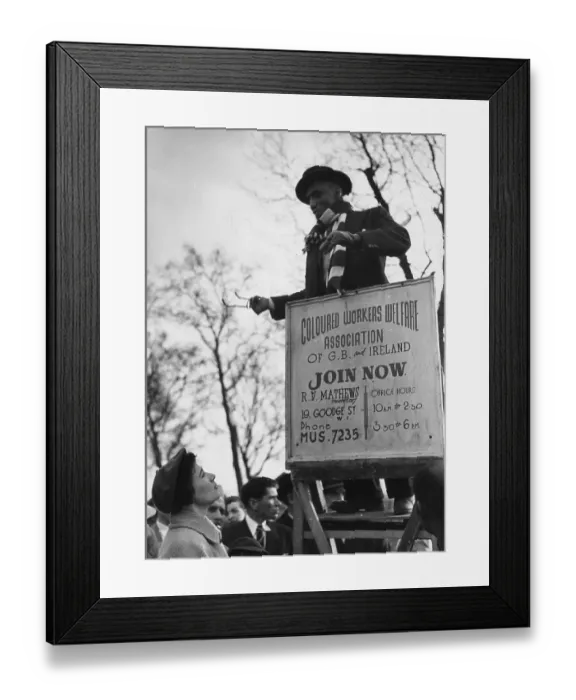 Framed Print : Speaker's Corner Framed Print : Speaker's Corner