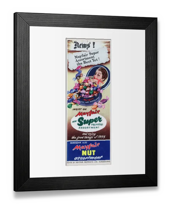 Framed Print : Mayfair Super Assortment Framed Print : Mayfair Super Assortment