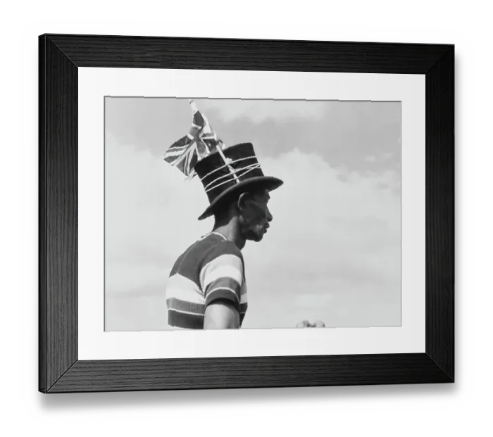Framed Print : Patriotic Onlooker Framed Print : Patriotic Onlooker