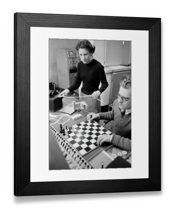 Framed Print : Ferranti Mark 1 Plays Chess Framed Print : Ferranti Mark 1 Plays Chess