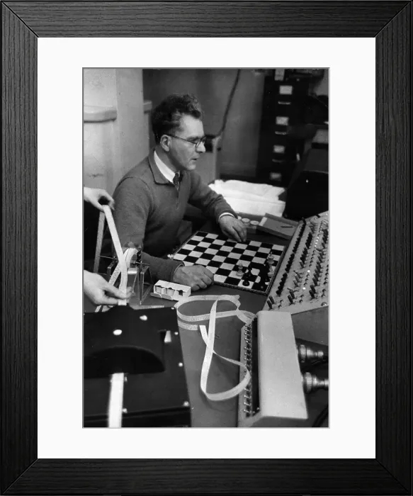 Framed Print : Computerised Chess Framed Print : Computerised Chess