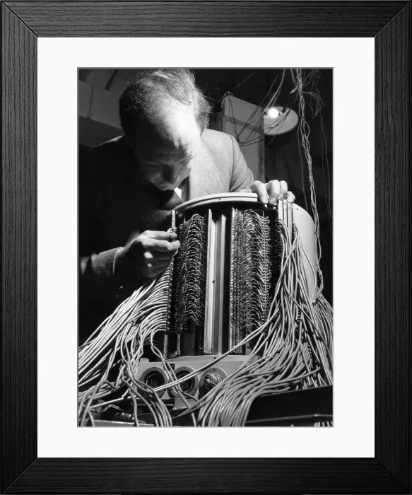 Framed Print : Electronic Brain Framed Print : Electronic Brain