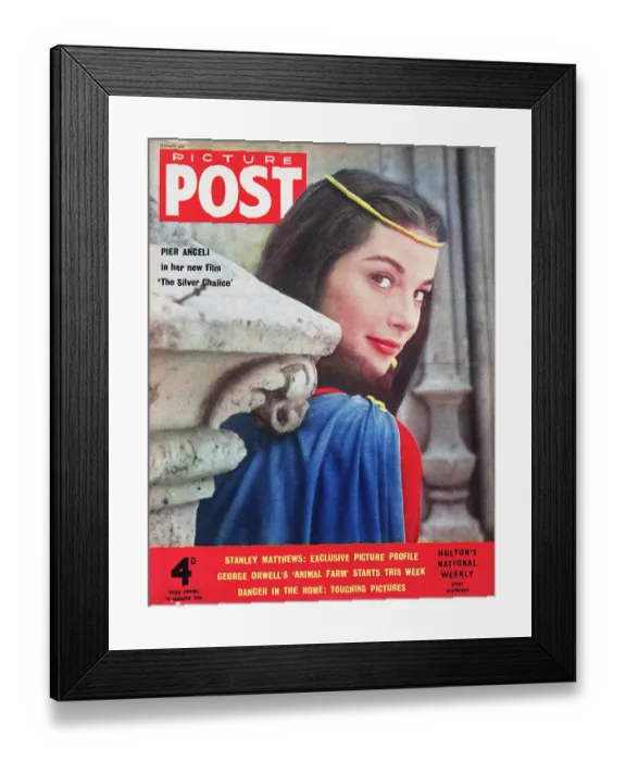 Framed Print : Pier Angeli