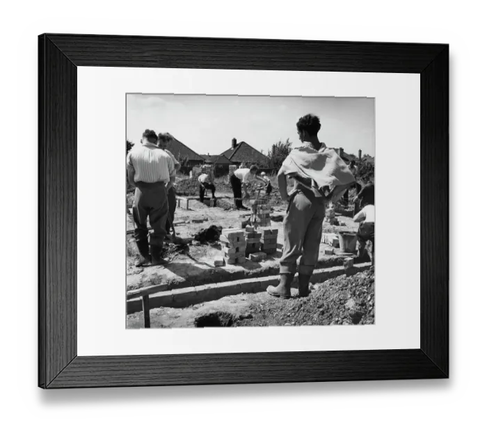 Framed Print : Ipswich Self-Building Housing Association Framed Print : Ipswich Self-Building Housing Association