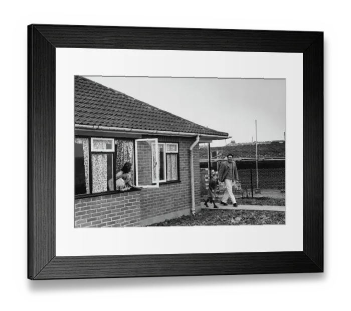 Framed Print : Ipswich Self-Building Housing Association Framed Print : Ipswich Self-Building Housing Association