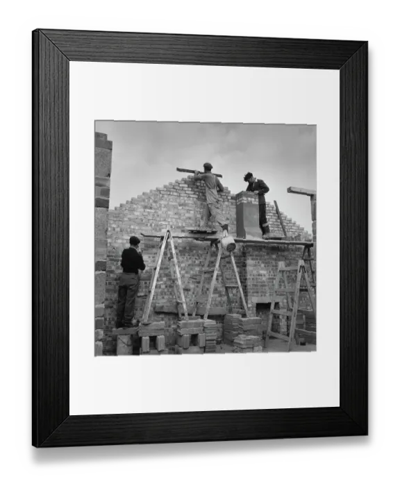 Framed Print : Ipswich Self-Building Housing Association