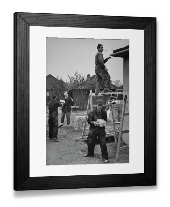 Framed Print : Ipswich Self-Building Housing Association Framed Print : Ipswich Self-Building Housing Association
