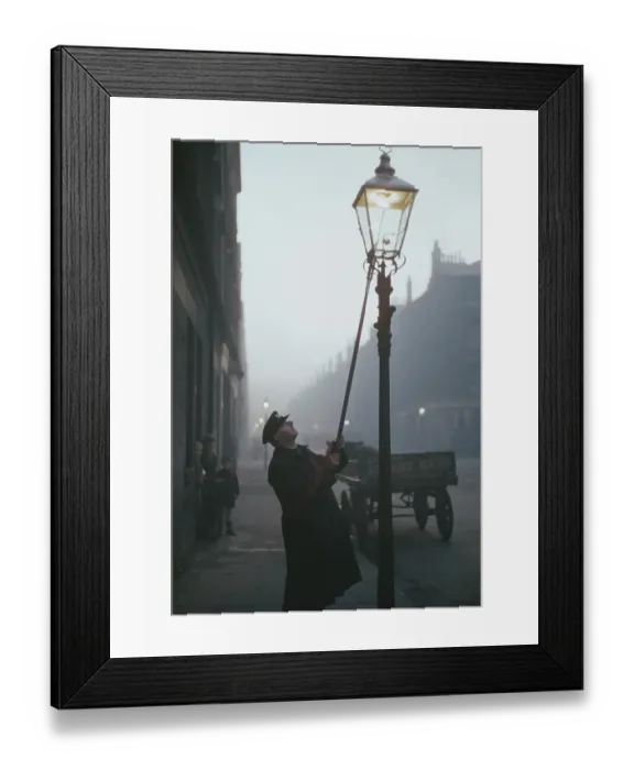 Framed Print : Glasgow Leerie