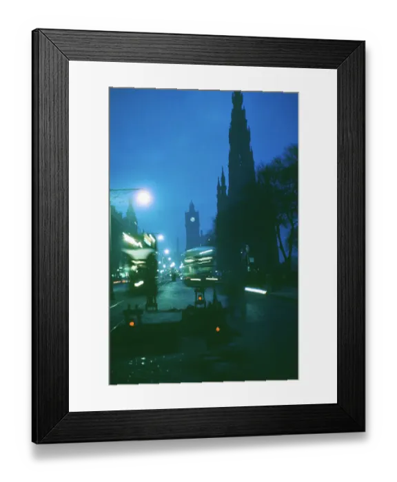 Framed Print : Glasgow Traffic Framed Print : Glasgow Traffic