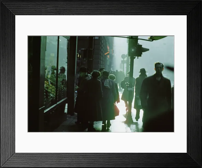 Framed Print : Glasgow Street