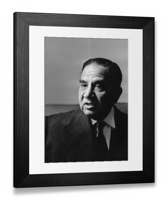 Framed Print : Huseyn Shaheed Suhrawardy