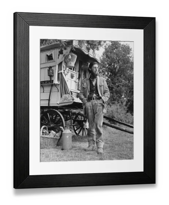 Framed Print : Romany Man Framed Print : Romany Man