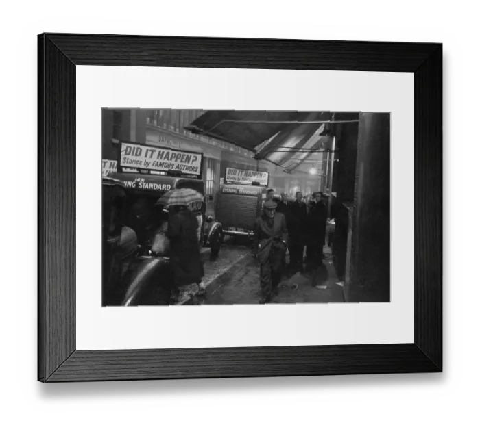 Framed Print : Standard Vans Framed Print : Standard Vans