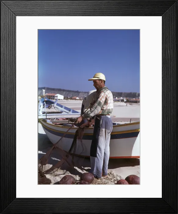 Framed Print : Portuguese Fishermen Framed Print : Portuguese Fishermen