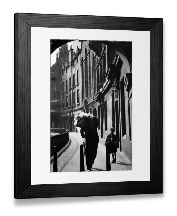 Framed Print : Flower Seller Framed Print : Flower Seller